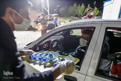 شب های محرم در هیئت خودرویی شیراز