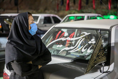 شب های محرم در هیئت خودرویی شیراز