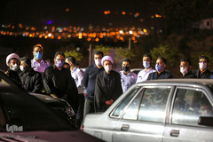 شب های محرم در هیئت خودرویی شیراز