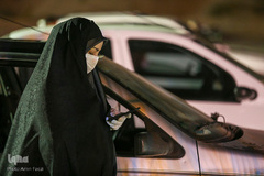 شب های محرم در هیئت خودرویی شیراز