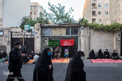 برگزاری روضه خانگی مقابل درب منزل شهید امیر ابراهیم و محمد ابراهیم با همکاری مجموعه هیئت محبان‌الزهرا(س)
