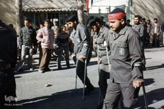 ۸سال حماسه/ اعزام نیروهای داوطلب به جبهه ها