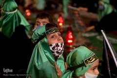 مراسم بزرگ‌ترین سفره نذری حضرت رقیه(س) در میدان آیینی امام حسین(ع)