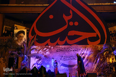 مراسم بزرگ‌ترین سفره نذری حضرت رقیه(س) در میدان آیینی امام حسین(ع)