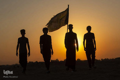 آغاز پیاده‌روی زائران اربعین از جنوب عراق به سمت کربلا