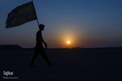 آغاز پیاده‌روی زائران اربعین از جنوب عراق به سمت کربلا