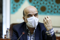 میر مجربیان، دبیراول اسبق سفارت ایران در دهلی‌نو و دبیر دوم اسبق سفارت ایران در اسلام‌آباد در مراسم رونمایی از کتاب «تولد یک تراژدی