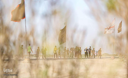 جلوه‌هایی زیبا، از خدمت‌رسانی به زائران اربعین در جنوب عراق