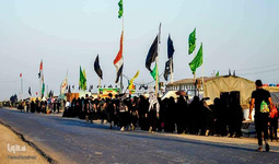 جلوه‌هایی زیبا، از خدمت‌رسانی به زائران اربعین در جنوب عراق