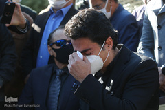 مراسم خاکسپاری پیکر محمدرضا شجریان