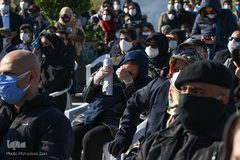 مراسم خاکسپاری پیکر محمدرضا شجریان