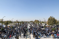 مراسم خاکسپاری پیکر محمدرضا شجریان