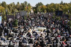 مراسم خاکسپاری پیکر محمدرضا شجریان