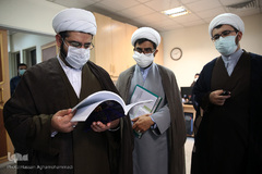 بازدید حجت‌الاسلام والمسلمین مهدی اخوان‌صباغ، رئیس سازمان دارالقرآن الکریم از مرکز مطالعات میان‌رشته‌ای قرآن کریم