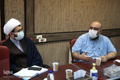 بازدید حجت‌الاسلام والمسلمین مهدی اخوان‌صباغ، رئیس سازمان دارالقرآن الکریم سازمان تبلیغات اسلامی از ایکنا