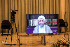 سخنرانی اینترنتی یکی از مهمانان خارجی 