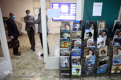 بازدید روح‌الله محمد علی‌نژاد، رییس مرکز قرآن و عترت (ع) وزارت بهداشت، درمان و آموزش پزشکی از ایکنا