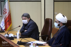 بازدید روح‌الله محمد علی‌نژاد، رییس مرکز قرآن و عترت (ع) وزارت بهداشت، درمان و آموزش پزشکی از ایکنا