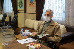 سیدمهدی سیف در دوازدهمین دوره آزمون سراسری حفظ کل قرآن همراه با ترجمه و تدبر «ترنم وحی»