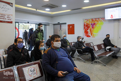 حضور گروه همخوانی محمد رسول الله(ص) در سازمان انتقال خون