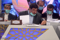 نخستین شب چهل‌وسومین دوره مسابقات سراسری قرآن کریم در هتل ارم