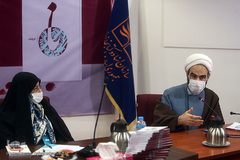 مراسم رونمایی از کتاب «نا» در اندیشگاه فرهنگی سازمان اسناد و کتابخانه ملی ایران