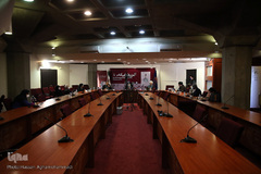 مراسم رونمایی از کتاب «نا» در اندیشگاه فرهنگی سازمان اسناد و کتابخانه ملی ایران