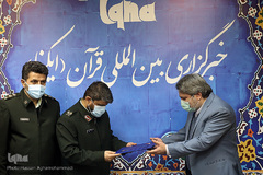 بازدید سردار بهرامی، معاون تبلیغات و روابط عمومی عقیدتی، سیاسی ناجا از ایکنا