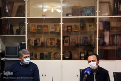 مراسم رونمایی از کتاب‌های «آیت حق؛ تحلیل تشییع تاریخی شهید سلیمانی» و «نوسازی آموزش عالی از دیدگاه مقام معظم رهبری»