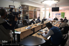 مراسم رونمایی از کتاب‌های «آیت حق؛ تحلیل تشییع تاریخی شهید سلیمانی» و «نوسازی آموزش عالی از دیدگاه مقام معظم رهبری»