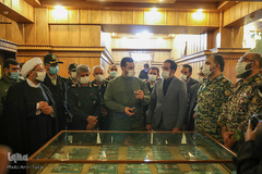 اهدای انگشتر حاج قاسم سلیمانی به حرم‎ شاهچراغ(ع)