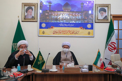 اهدای انگشتر حاج قاسم سلیمانی به حرم‎ شاهچراغ(ع)