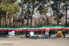 ورکشاپ نقاشی در اولین سالگرد شهادت شهید سلیمانی