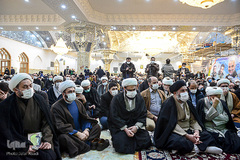 مراسم تشییع پیکر مرحوم آیت الله محدتقی مصباح یزدی در آستان مقدس عبدالعظیم حسنی(ع)