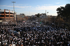 مراسم تشییع پیکر آیت الله مصباح یزدی در قم