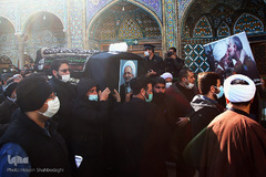 مراسم تشییع پیکر آیت الله مصباح یزدی در قم