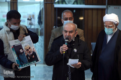 آیین رونمایی از سردیس یادبود سرداردلها در فرهنگسرای شهید سلیمانی