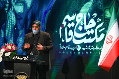 رونمایی از تندیس شهیدسلیمانی