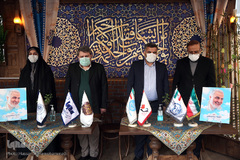 مراسم قرعه کشی و اعلام اسامی برگزیدگان مسابقه فرهنگی «به وقت حاج قاسم»