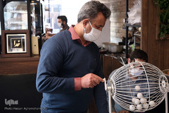 مراسم قرعه کشی و اعلام اسامی برگزیدگان مسابقه فرهنگی «به وقت حاج قاسم»