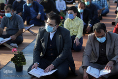 دومین محفل کاروان قرآنی انقلاب بر روی عرشه ناو بندر جمهوری اسلامی