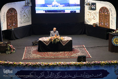 مراسم افتتاحیه پنجمین دوره توانمندسازی مدیران دارالقرآن های آموزش و پرورش کشور در شبکه «شاد»