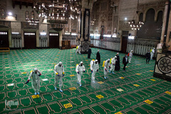 استقبال مسلمانان جهان از ماه مبارک رمضان