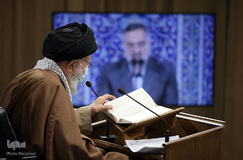 مراسم انس با قرآن در اولین روز ماه مبارک رمضان