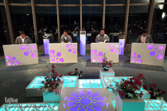 آیین جزءخوانی قرآن کریم بر فراز برج میلاد تهران