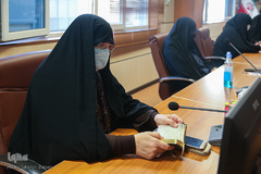 نشست رئیس سازمان تبلیغات با هیئت اندیشه‌ورز بانوان قرآنی کشور