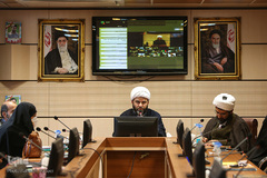 نشست رئیس سازمان تبلیغات با هیئت اندیشه‌ورز بانوان قرآنی کشور