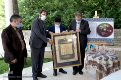 مراسم رونمایی از ترتیل کل قرآن کریم محمدرضا جعفرپور، حافظ کل و قاری نوجوان