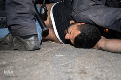 یورش وحشیانه صهیونیستها به فلسطینیان در مسجدالاقصی