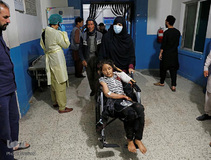 انفجار تروریستی مدرسه دخترانه سیدالشهداء در غرب کابل